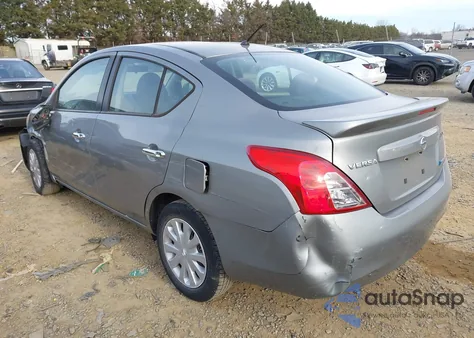 2013 Nissan Versa 1.6 Sv из США, поврежденный, VIN 3N1CN7AP3DL854866